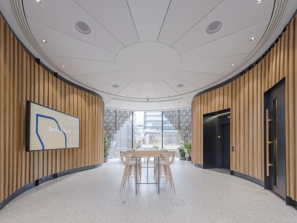 3 Broadgate Marketing Suite - In Opera Group - Terrazzo, Stone ...